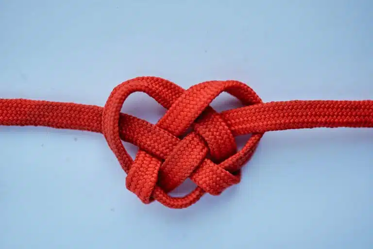 Rahab's red rope of salvation, the scarlet thread of redemption, sent down from her house in Jericho