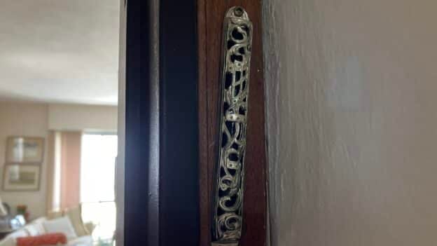mezzuzah containing the shema