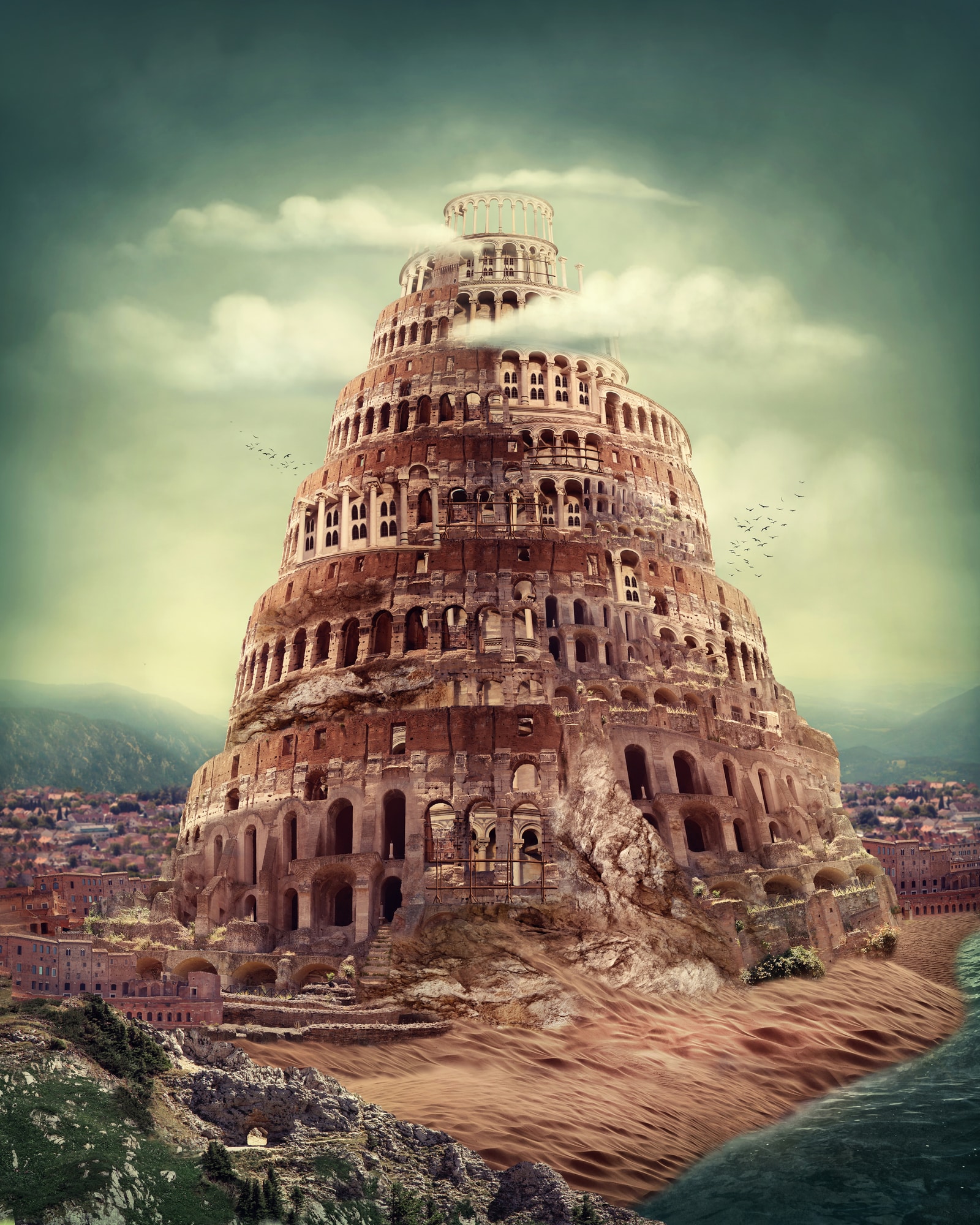 Tower of Babel - in Genesis God separated the nations, but Satan tries to blur lines