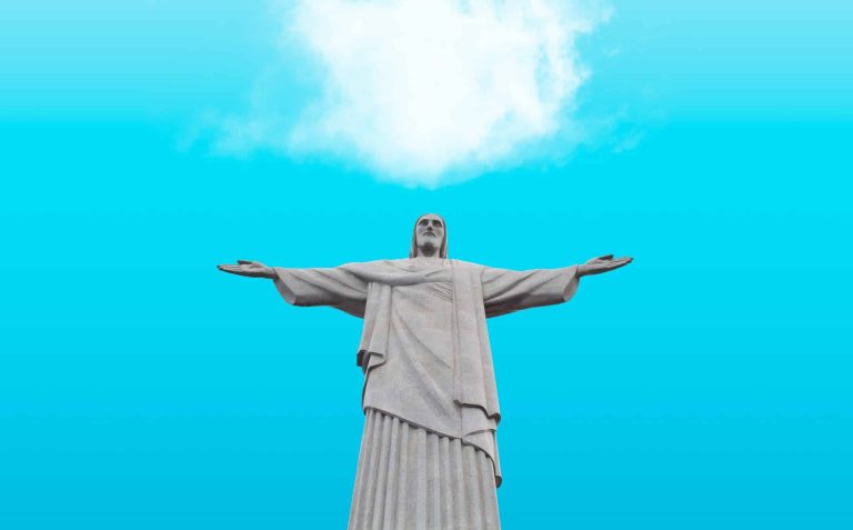 Christ the Redeemer statue in Rio de Janeiro, Brazil