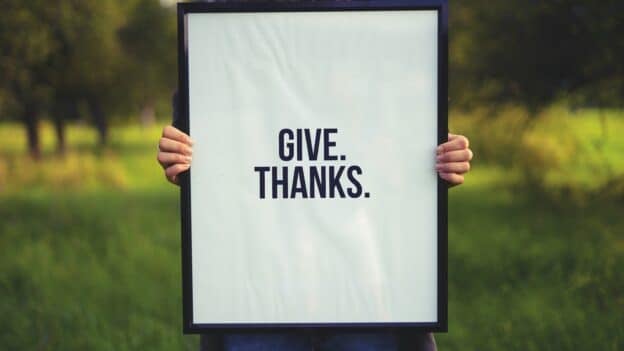Give thanks in every circumstance
