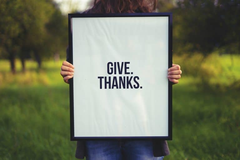 Give thanks in every circumstance