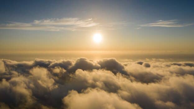 The Kaddish prayer causes us to look up