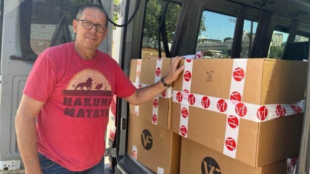 EItan Kashtan and the One for Israel war relief effort