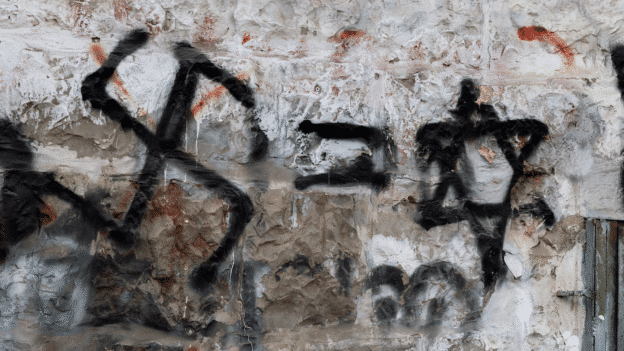 antisemitic graffiti