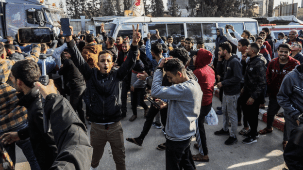 Prisoners released as ransoms for the hostages