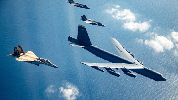 War planes on their way to cause destruction: can it ever be right?