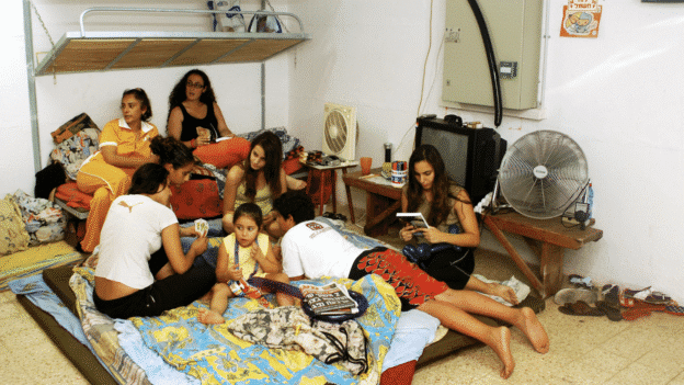 Israeli bomb shelter