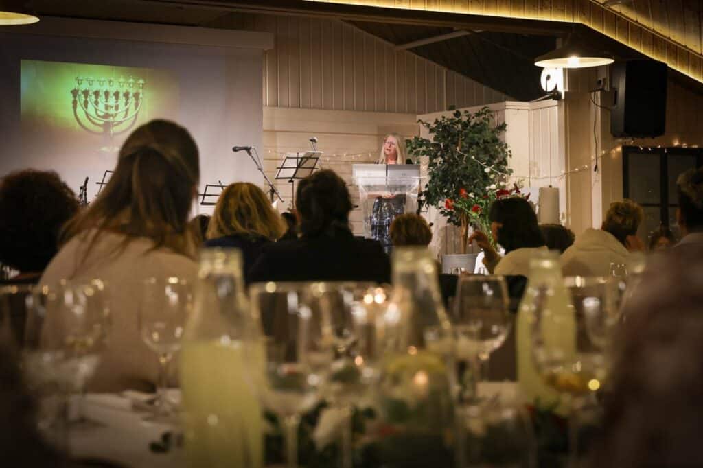 Gospel being proclaimed in Hebrew