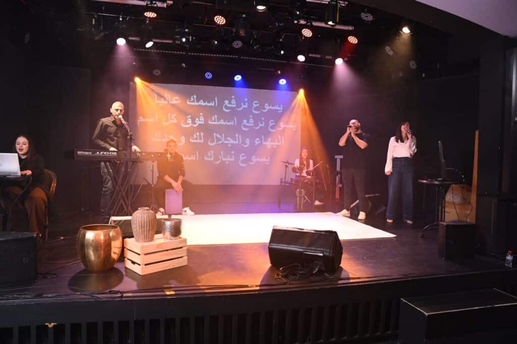 Arabic worship Eternal Moments event
