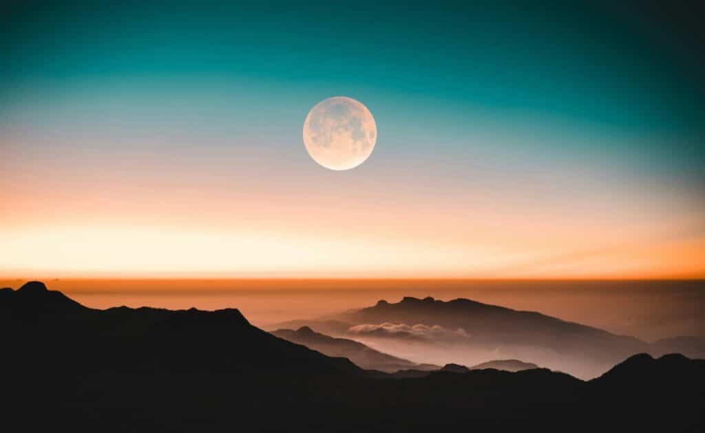 Passover and the sign of the full moon