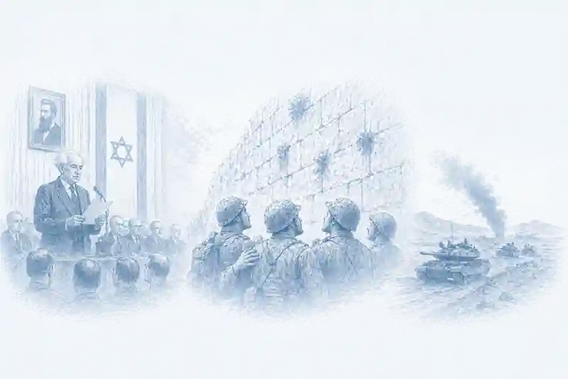 Israel Timeline – INDEPENDENCE & EARLY STATEHOOD