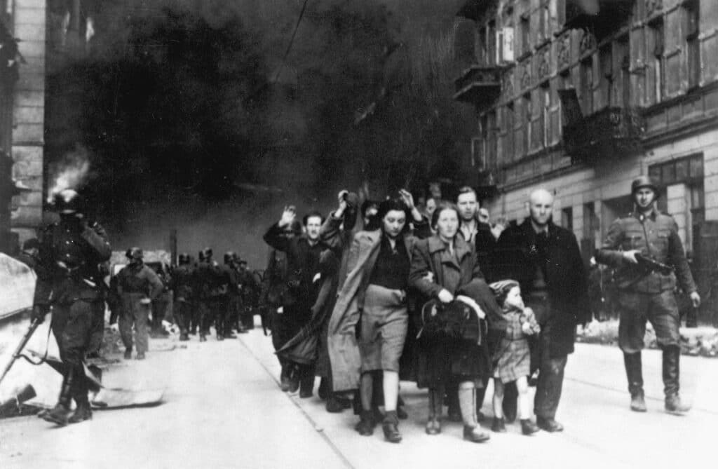Holocaust heroes of the Warsaw ghetto uprising