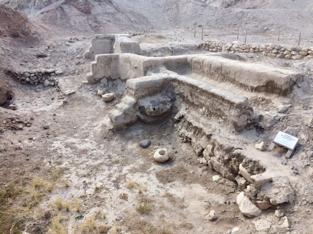 The remains of Jericho from the destruction of Joshua's time are still visible today