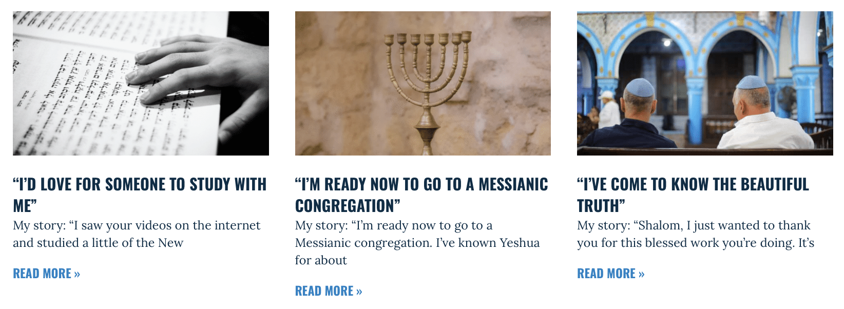 Israelis respond to the Gospel